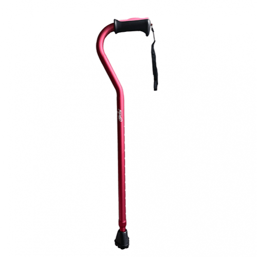 Walking Cane Swan Neck Stable Ferrule - Rehab and Mobility