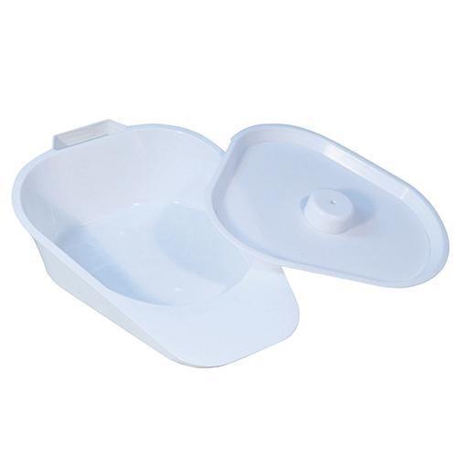 Slipper Pan with Lid - Rehab and Mobility