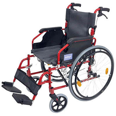 Deluxe Wheelchair Self-Propel 46cm Seat