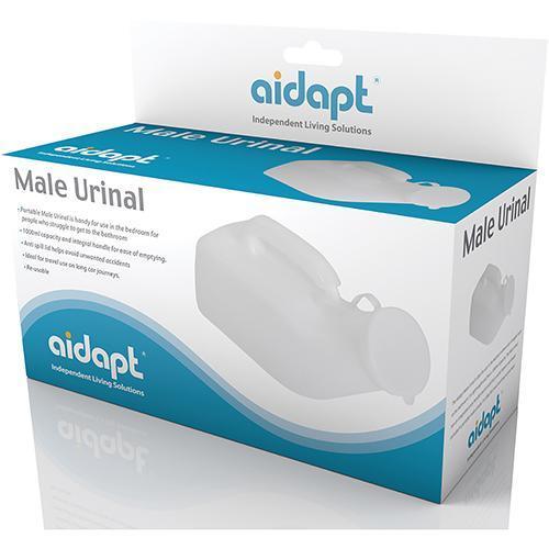 Male Urinal with Lid - Rehab and Mobility