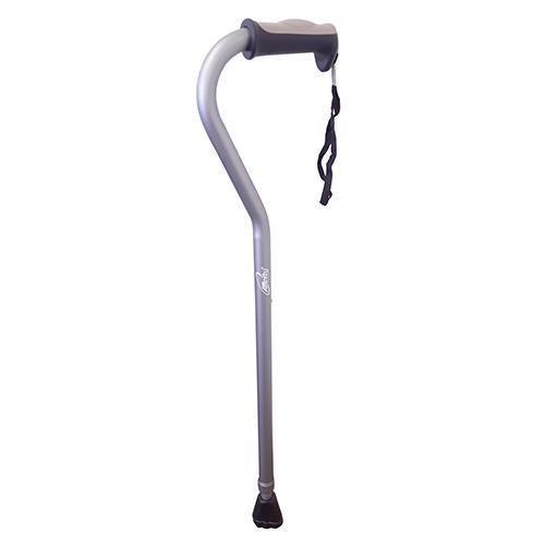 Walking Cane Swan Neck Stable Ferrule - Rehab and Mobility