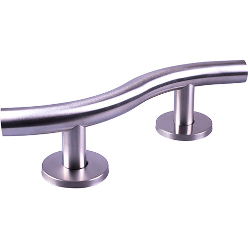 Stainless Steel Grab Rail Curved - Mounties Care Mobility ...