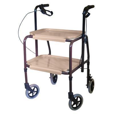 Strolley Trolley - Height Adjustable with Brakes - Rehab and Mobility