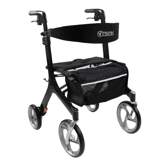 Ellipse Super Lite Carbon Fibre Rollator | Mounties Care Mobility ...