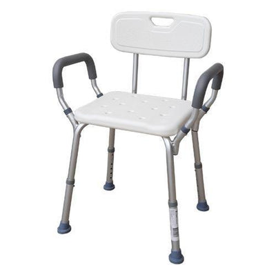 Shower Chair with detachable backrest - Rehab and Mobility