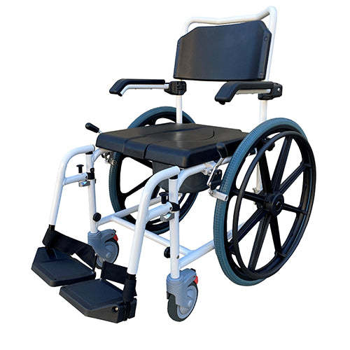 Self Propel Commode Height Adjustable