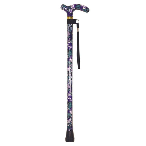 Floral Extendable Walking Stick