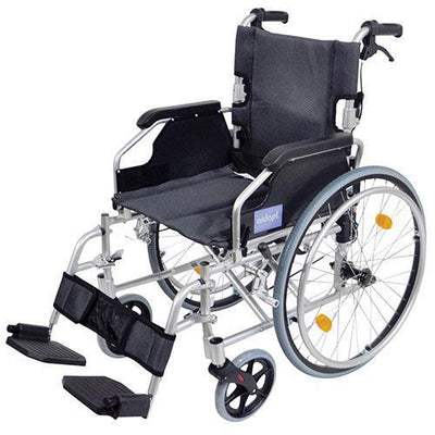 Wheelchair Deluxe Self Propel 46cm Seat - Rehab and Mobility